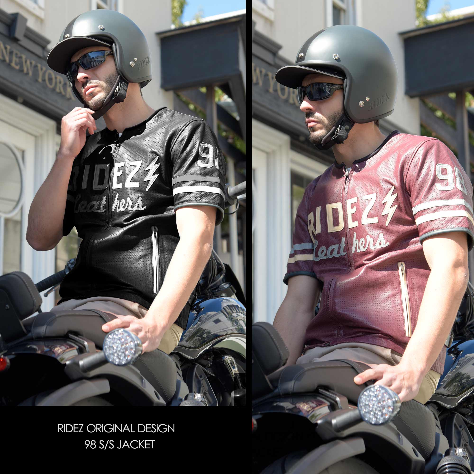 夏でもレザーが着たいあなたへ！待望の夏用革ジャンが登場！あの