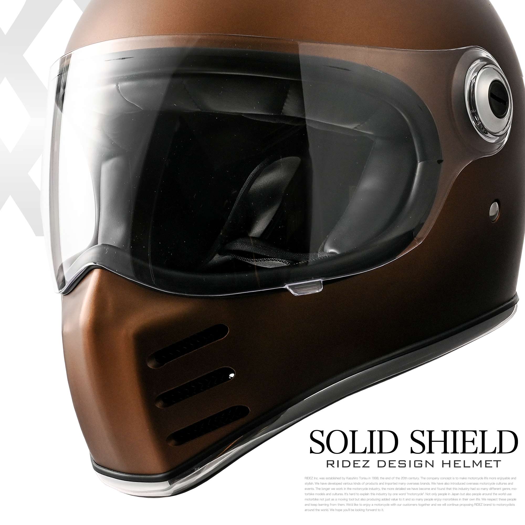 ネオレトロヘルメットに新色が登場！RIDEZ X ヘルメット レトロな