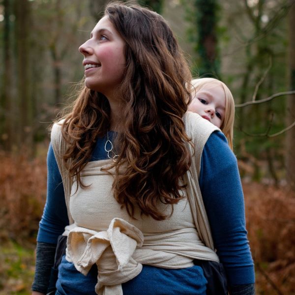 ベビーラップのおんぶの巻き方、ダブルハンモックを分かりやすく説明書