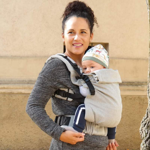 肩や腰が疲れにくい抱っこ紐｜ディディモス シルバー