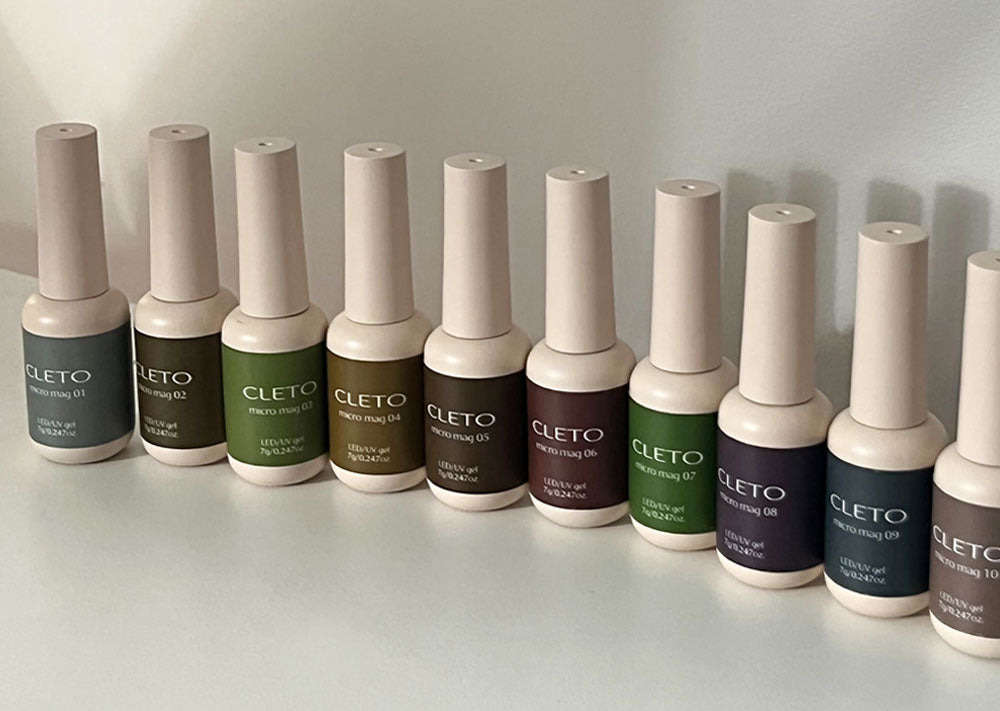 Cleto Micro Mag Collection - 10 Magnetic Color Set – Zillabeau