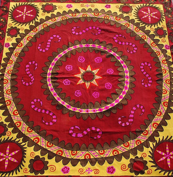 スザニ（SUZANI)刺繍の魅力 | ウズベキスタン陶器と雑貨の通販サイト