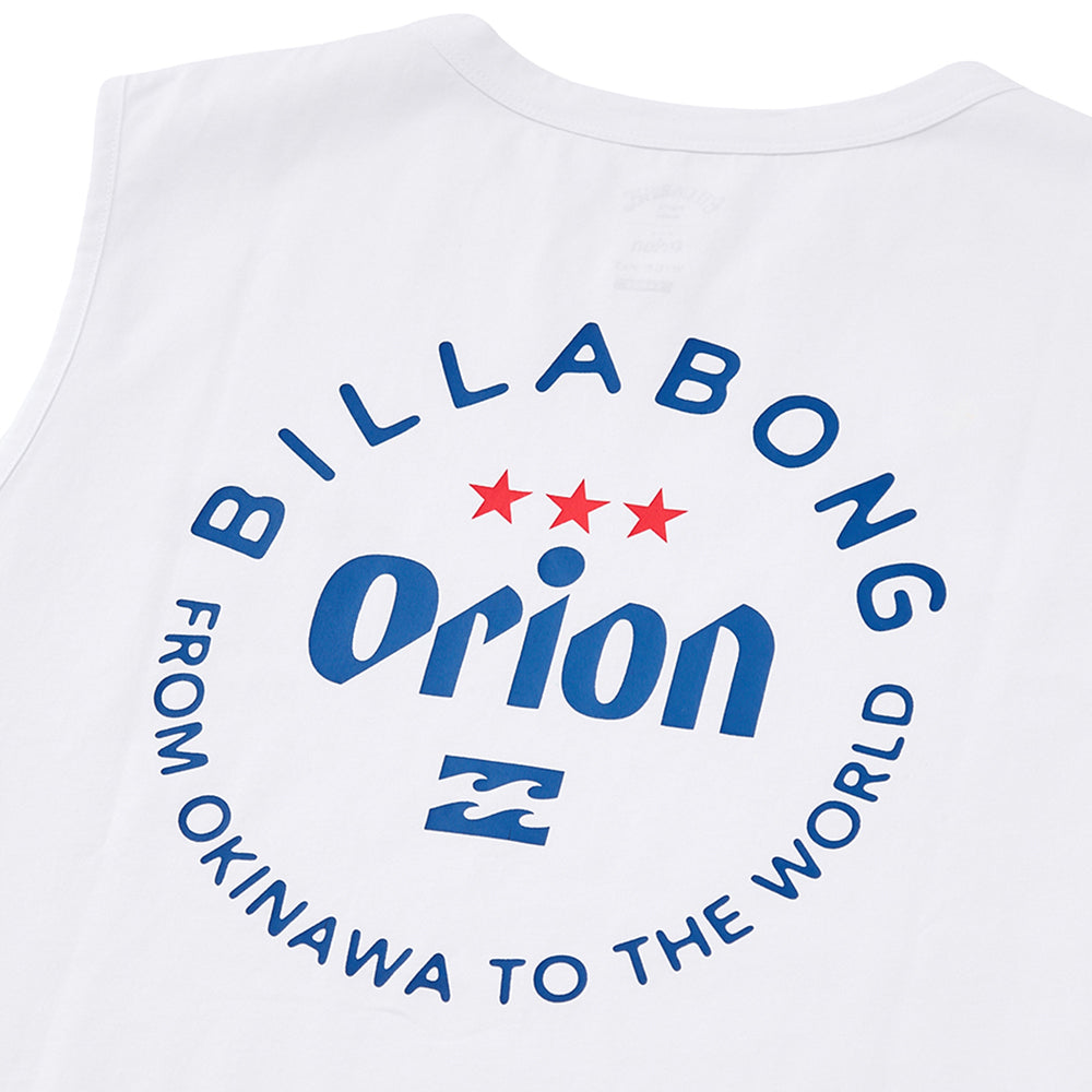 BILLABONG × ORION】タンクトップ ORION LOGO （ホワイト） ビラボン