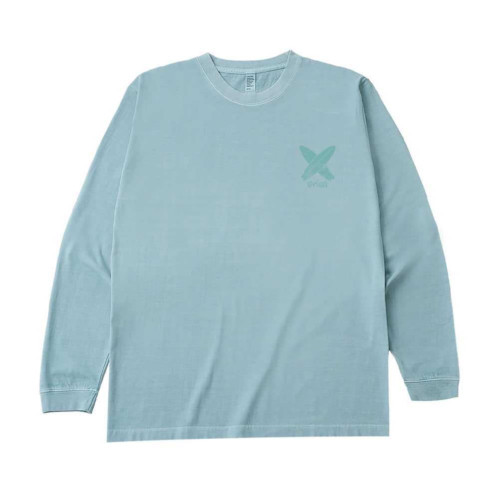 ロングスリーブTシャツ SURF&BREW カラー グレー GRAY オリオン