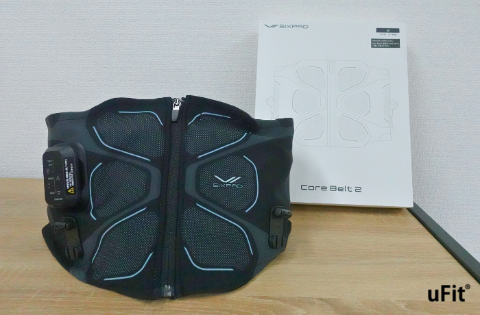 シックスパッド コアベルト2の口コミレビュー！腹筋ベルトを社員が実際