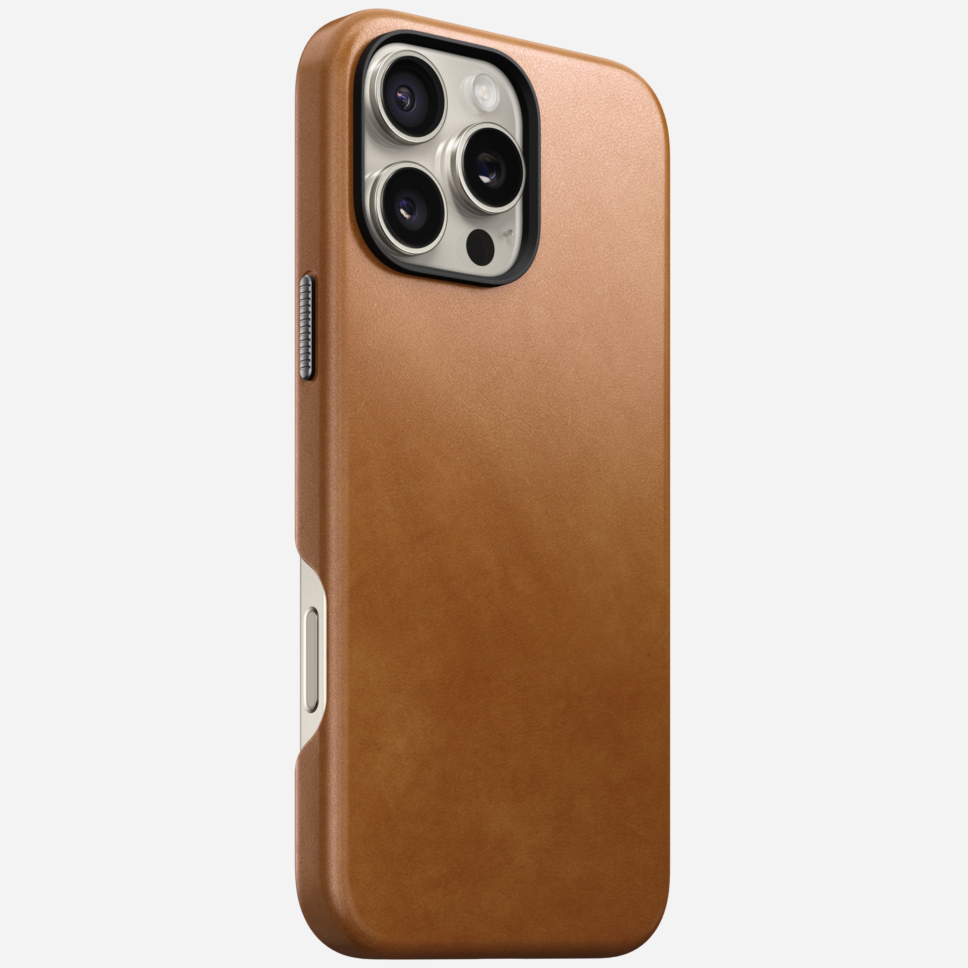Traditional Leather Case - iPhone 16 Pro Max | English Tan