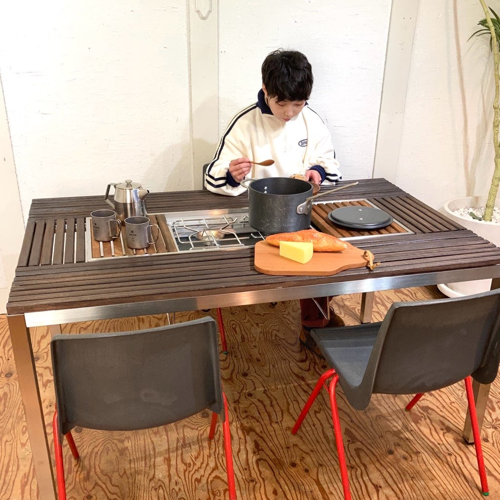 スノーピーク / snow peak ガーデンユニットテーブル ウッドトップ