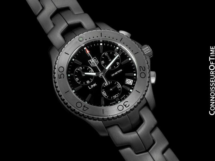Tag Heuer Link Mens Quartz Chronograph, Stainless Steel - CJ1110