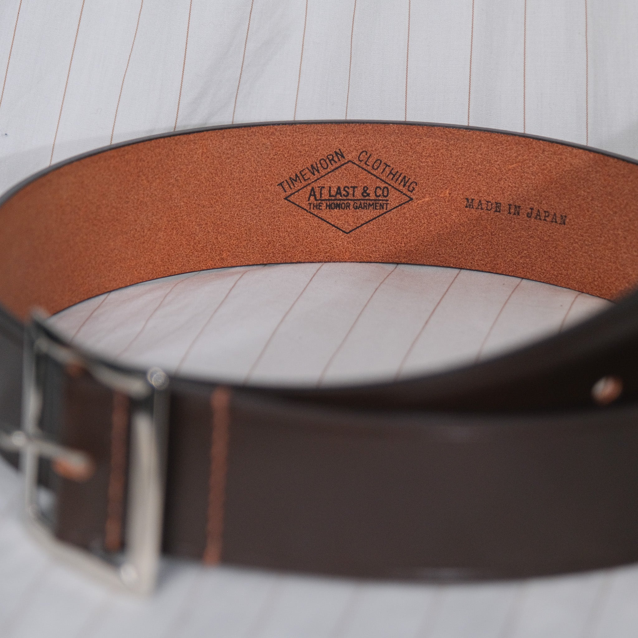 At Last & Co. Garrison Belt – BROGUE
