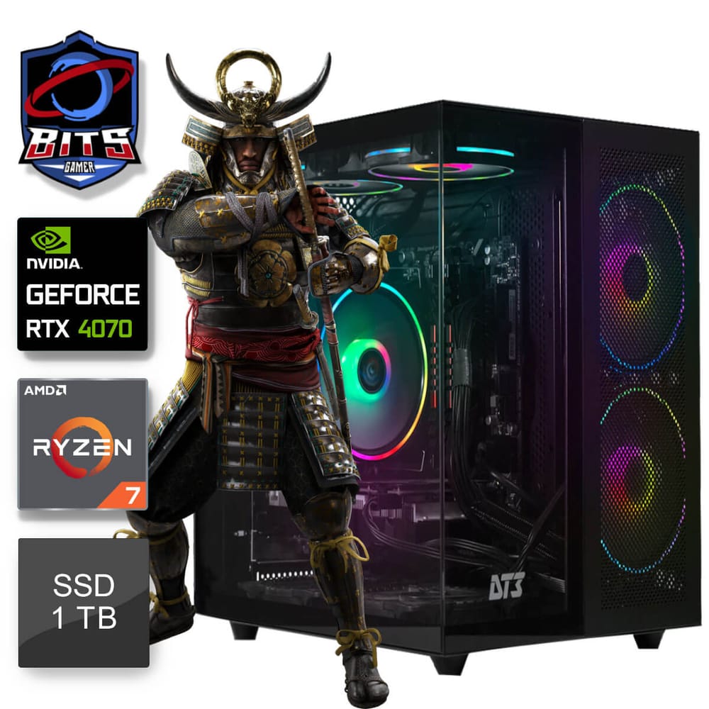 PC Gamer Bits 2025 Ryzen 7 8700F, 32GB, SSD 1TB, Video Geforce RTX