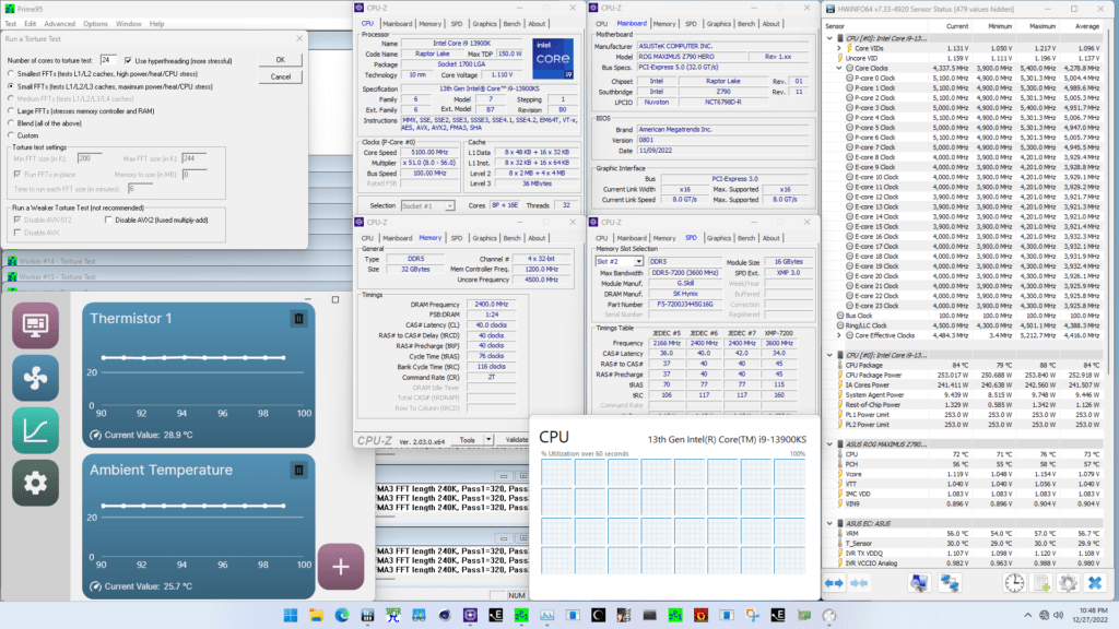 SkatterBencher #53: Intel Core i9-13900KS Overclocked to 6300MHz