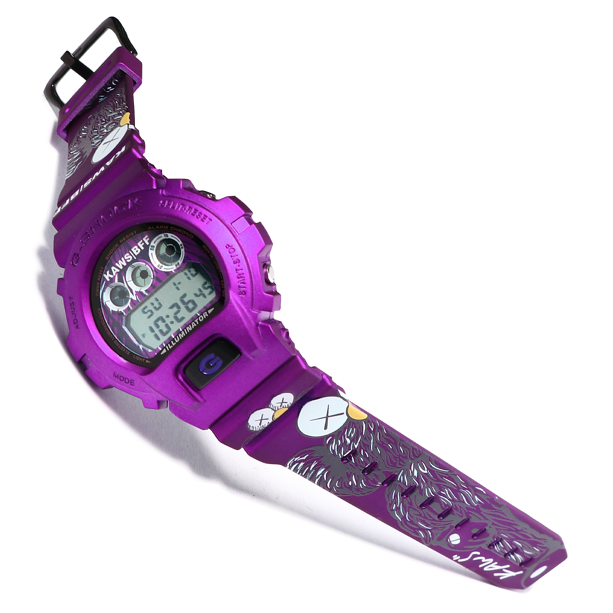 G-Shock DW-6900 Purple Satin KAWS BFF Special Custom Design