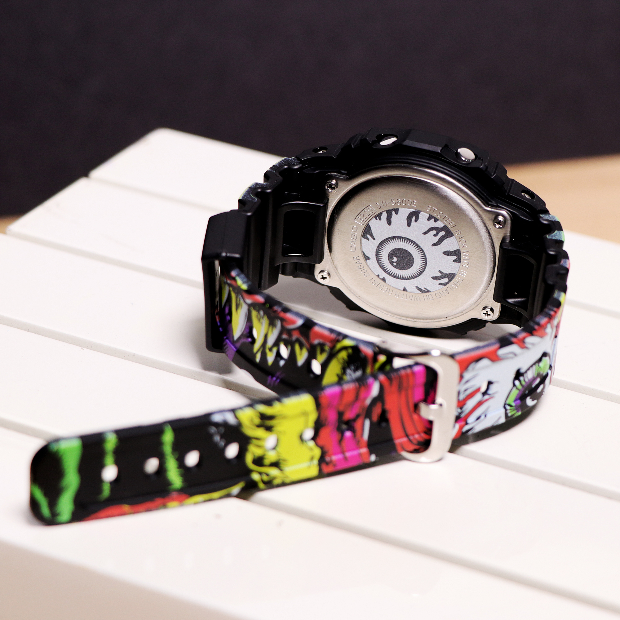 G-Shock DW-5600 Mishka Street Custom Design and assembled Digital