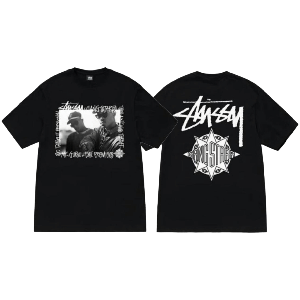 STUSSY x GANG STARR SS23 Take it Personal Tee – The Hype Room
