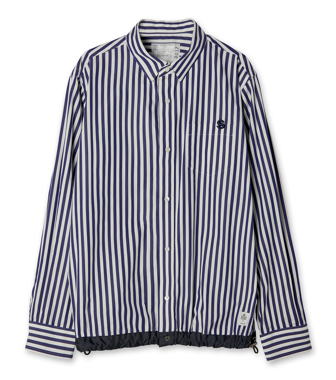 サカイ - sacai | Thomas Mason / S Cotton Poplin | RESTIR リステア