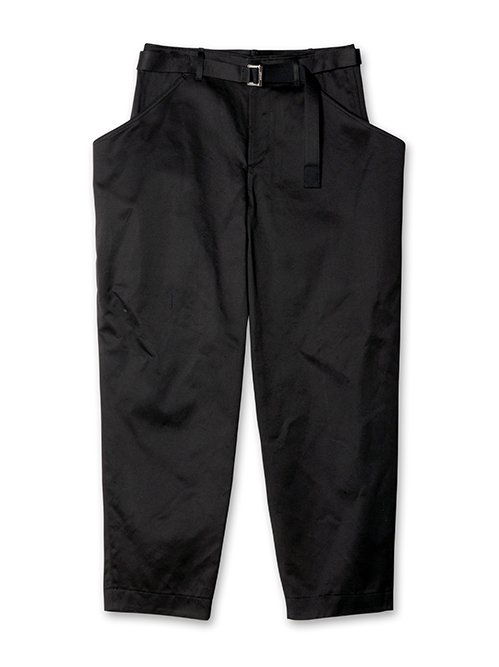 サカイ - sacai | Cotton Chino Pants-Black-3の通販 | RESTIR リステア