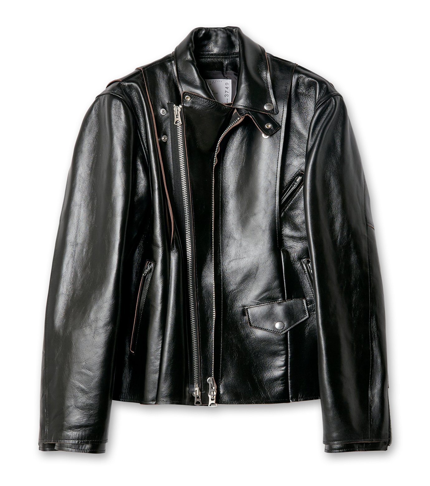 サカイ - sacai | Leather Jacket-Black-1の通販 | RESTIR リステア