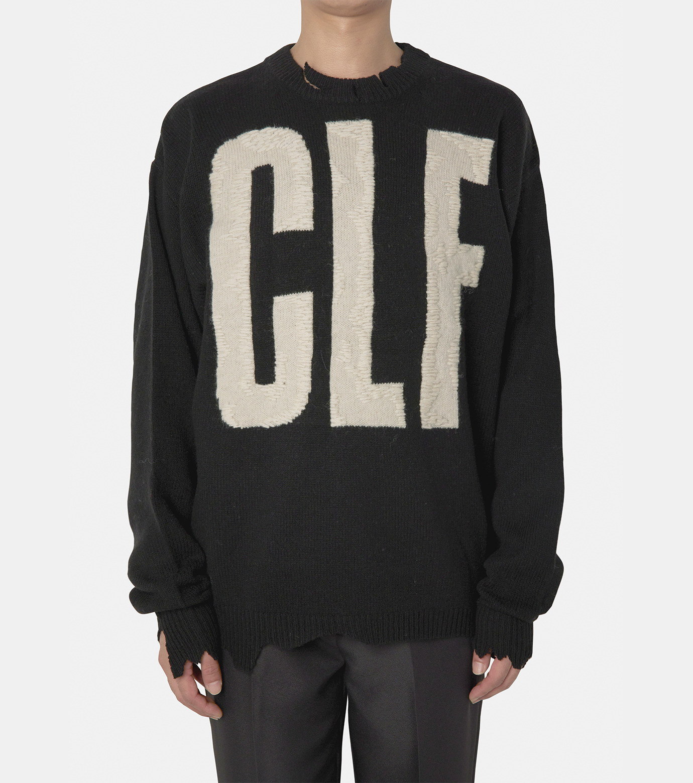 セント マイケル - ©️SAINT Mxxxxxx | CLF KNIT-Black-Sの通販