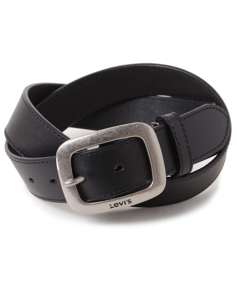 スクエアバックルベルト(ONE SIZE ブラック): ファッション雑貨｜Right