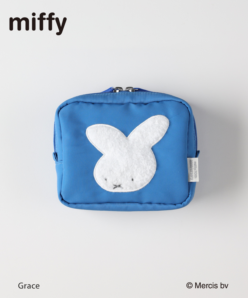 miffy」 ミッフィーポーチ（70周年限定デザイン）(ONE SIZE ブルー