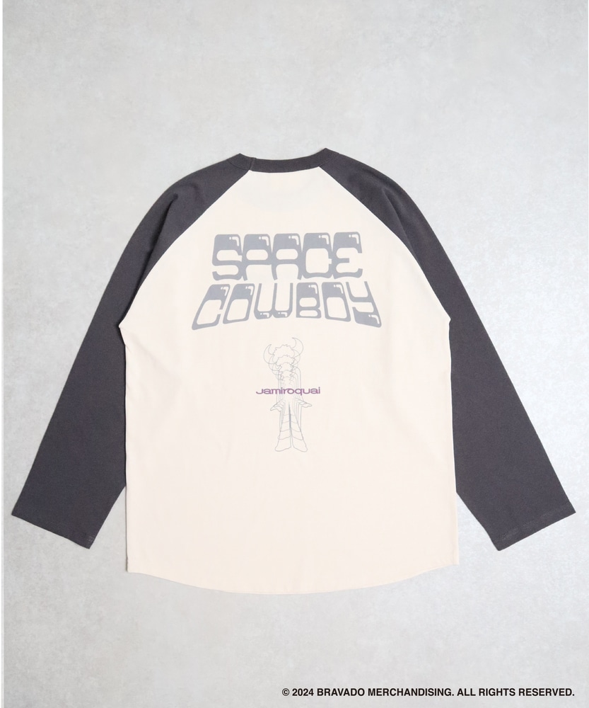 WEB限定】Jamiroquaiラグラン長袖Tシャツ(M ブラック): トップス