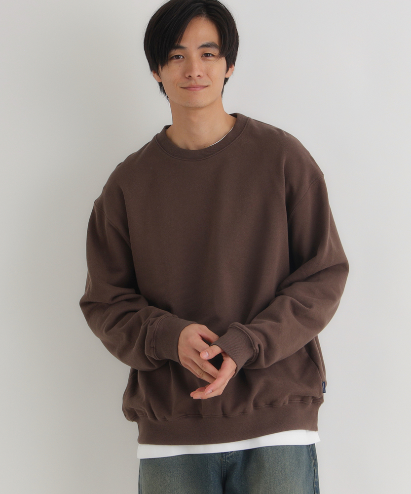 マストBUY】オーバーサイズクルーネックカラースウェット（6色展開