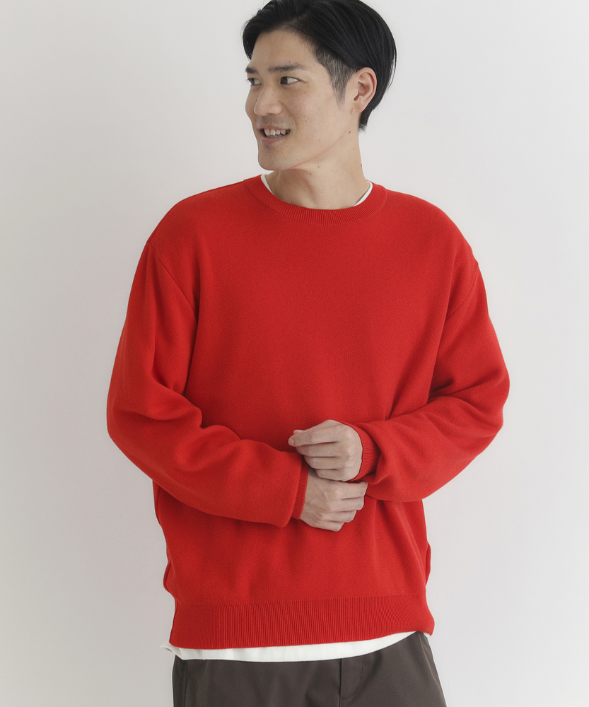 日本製」クルーネックプルオーバー(S ブルー): トップス｜Right-on公式