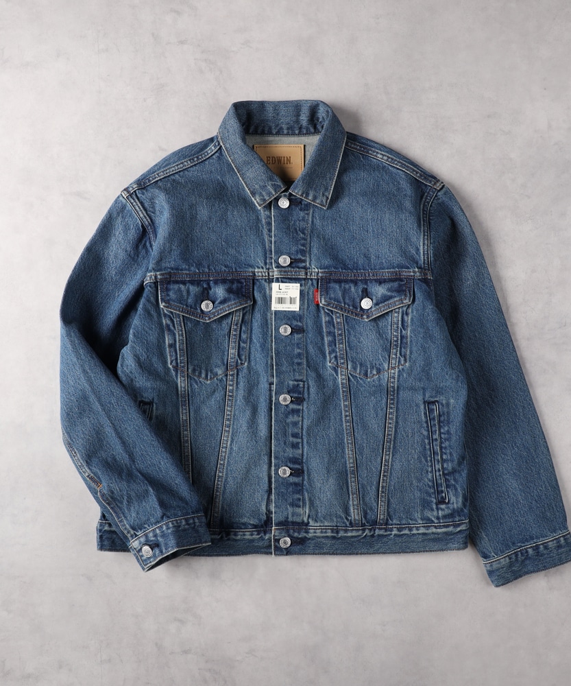 デニムジャケット(M 中濃加工色): ジャケット/アウター｜Right-on公式