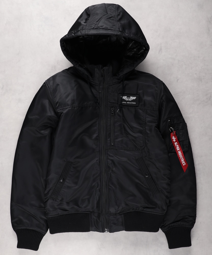 フーデットリブジャケット(M ブラック): ジャケット/アウター｜Right