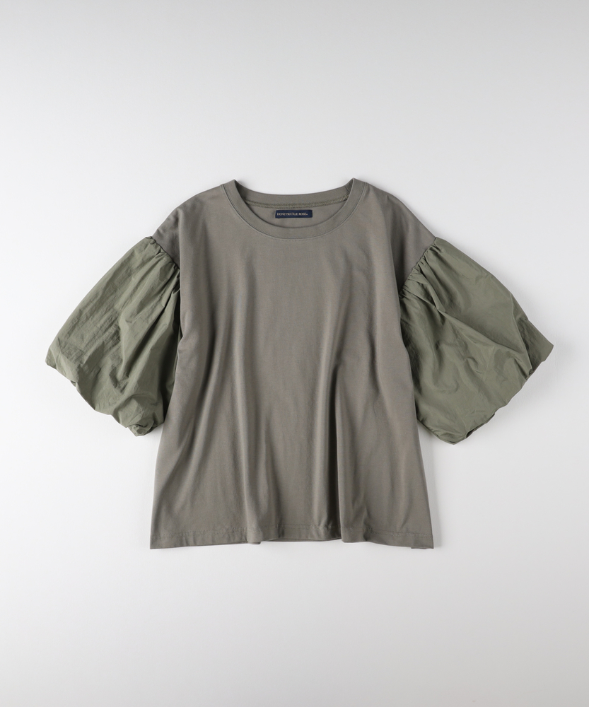 バックエンボスTシャツ(M ブルー): トップス｜Right-on公式オンライン