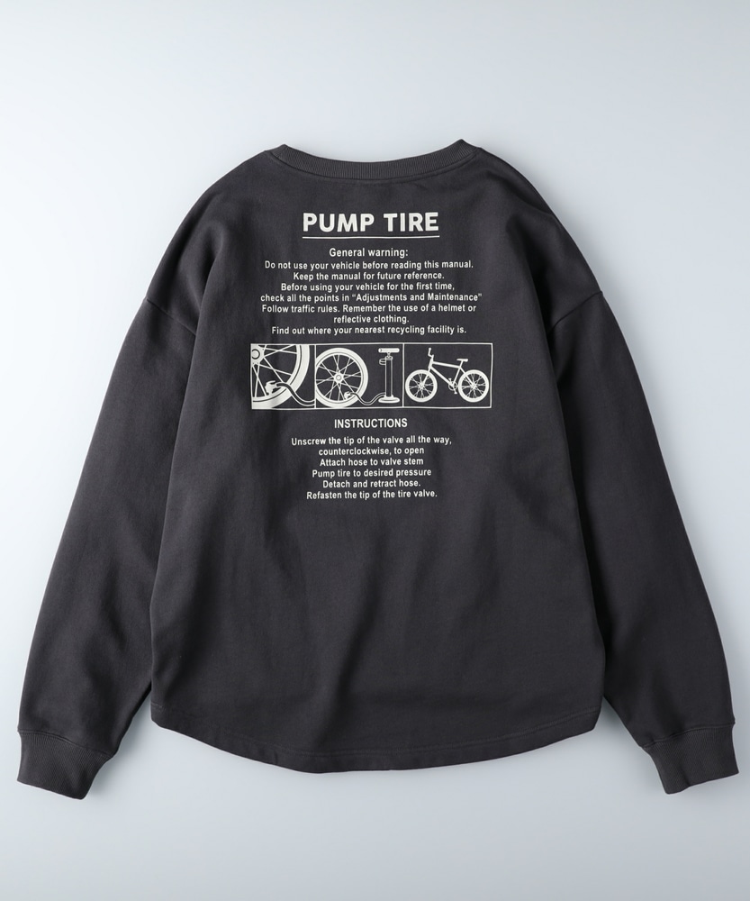 イラストプリントトレーナー(M ブラック): トップス｜Right-on公式