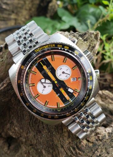 Vintage Zodiac ZO2115 Shelby V8 Cronograph , #00212 In Production