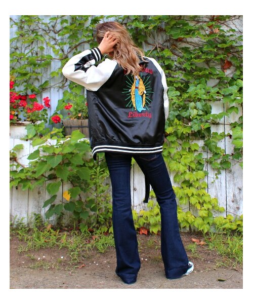 ANAP（アナップ）の「マリア×クロス刺繍スカジャン（）」 - WEAR