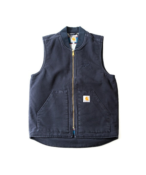 Carhartt（カーハート）の「STUSSY CARHARTT WIP VEST - Dark Navy