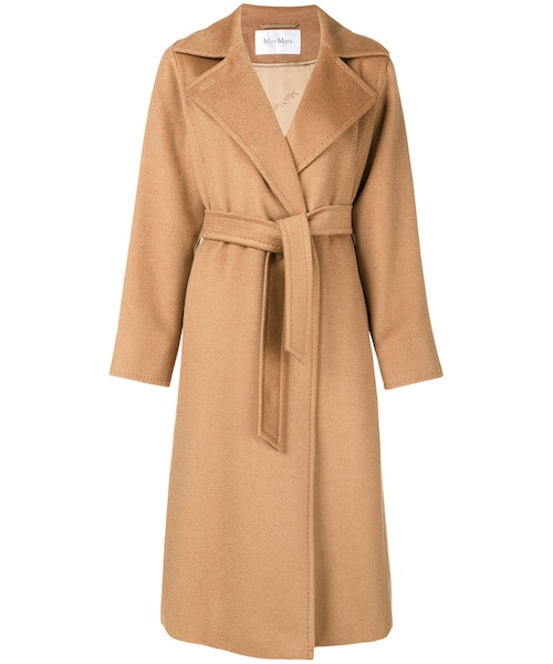 Max Mara（マックスマーラ）の「Max Mara - ベルトディテール コート