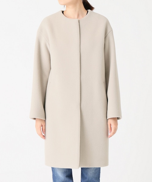 IENA（イエナ）の「ラムウールノーカラーコート◇（）」 - WEAR