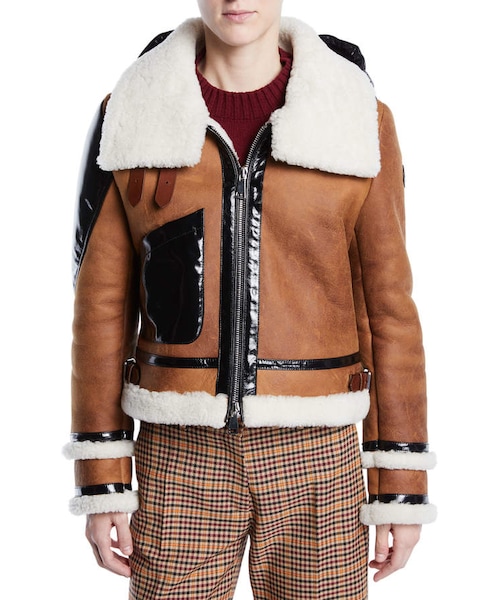 MONCLER（モンクレール）の「Moncler Crabier Mixed-Media Leather