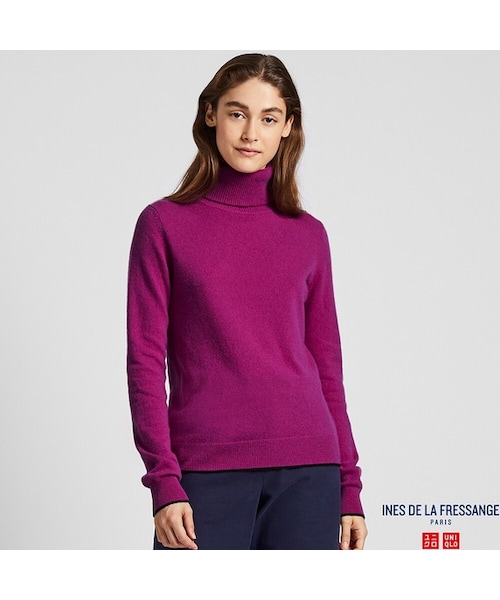 UNIQLO（ユニクロ）の「カシミヤタートルネックセーター（長袖