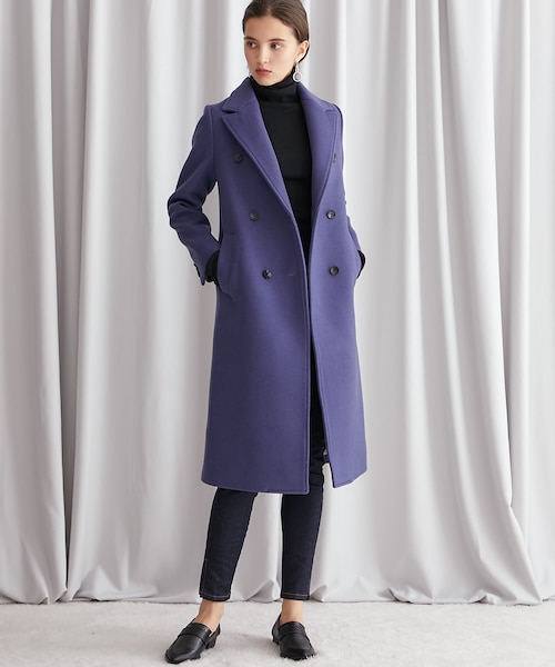 STUDIOUS（ステュディオス）の「ダブルブレストロングチェスターコート