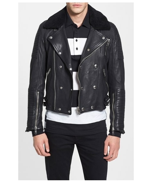BURBERRY（バーバリー）の「Burberry Brit 'Lexson' Leather Moto