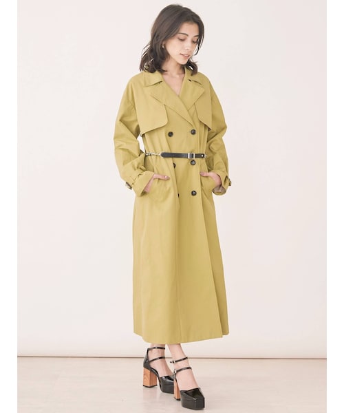 EVRIS（エヴリス）の「チェーンベルトトレンチコート（その他アウター