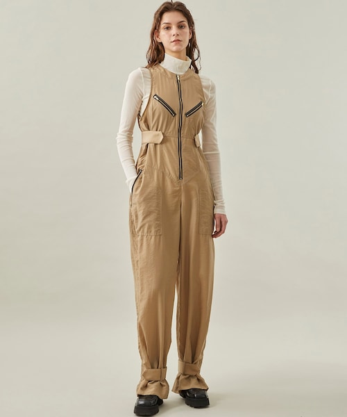 FETICO（フェティコ）の「別注SLEEVELESS NYLON JUMPSUITS（ワンピース
