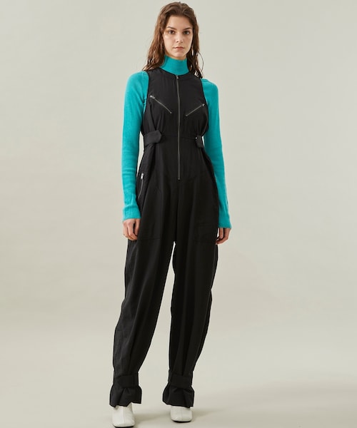 FETICO（フェティコ）の「別注SLEEVELESS NYLON JUMPSUITS（ワンピース