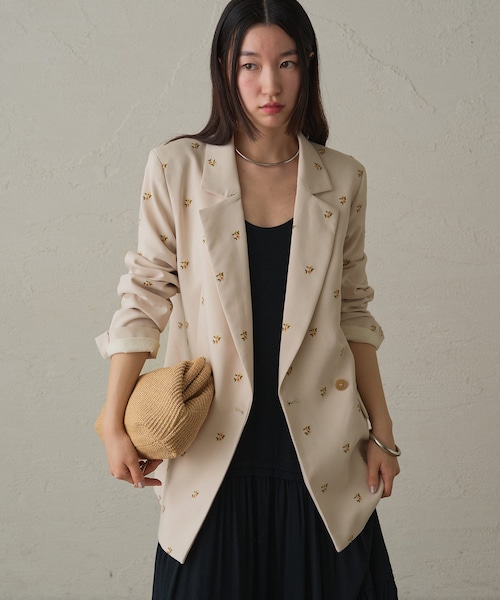 LOUNGEDRESS（ラウンジドレス）の「フラワー刺繍ジャケット