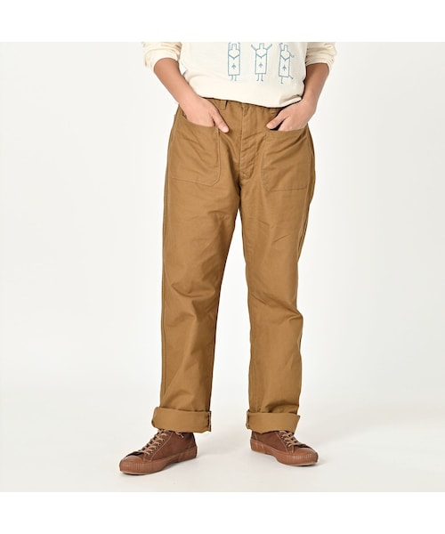 45R（フォーティファイブアール）の「高密度ダックの908モカシンパンツ