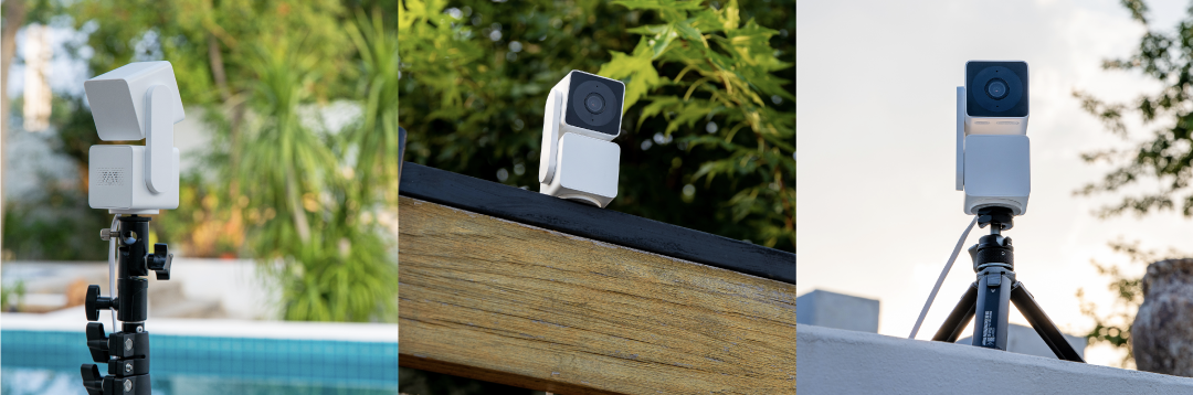 ATOM Cam Swing (アトムカムスイング) - 防水・首振り・カラーナイト