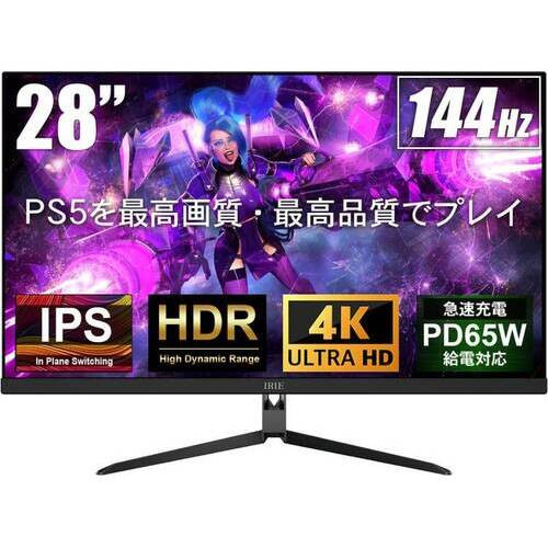 FFF SMART LIFE CONNECTED IRIEVISION FFF-LD28G3 28インチ 4K