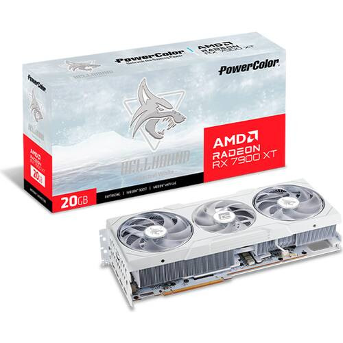 PowerColor Radeon RX 7900 XT Hellhound Spectral White RX7900XT 20G