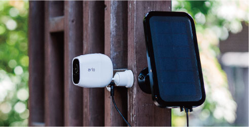WiFi通信で配線不要、ネットワーク・セキュリティカメラシステム「Arlo