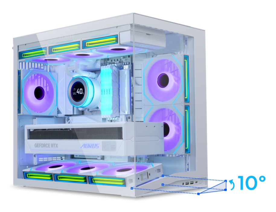 Lian Li リアンリー O11D MINI V2 WT｜ツクモ公式通販サイト